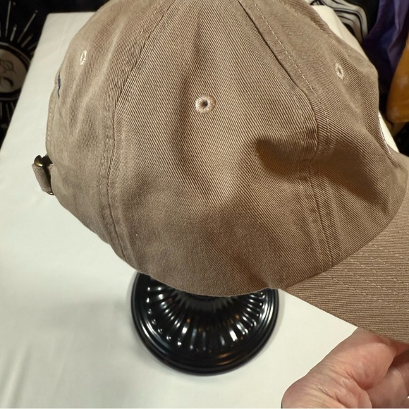 Eddie Bauer Tan Embroidered 1920 Shield Logo Hat - Picture 4 of 8